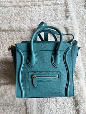 Celine Nano Luggage Tote - Leather Satchel